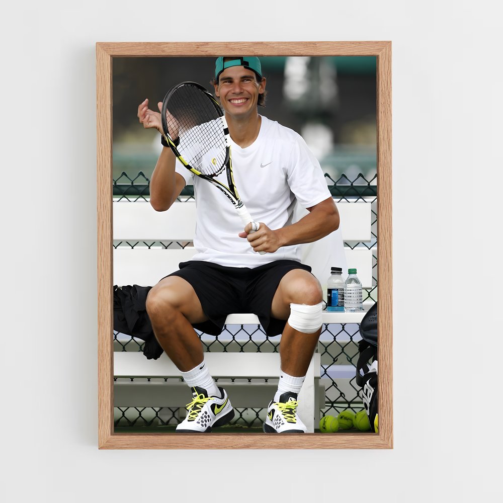 Poster La Détermination de Rafael – affiche Tennis (vue 4)